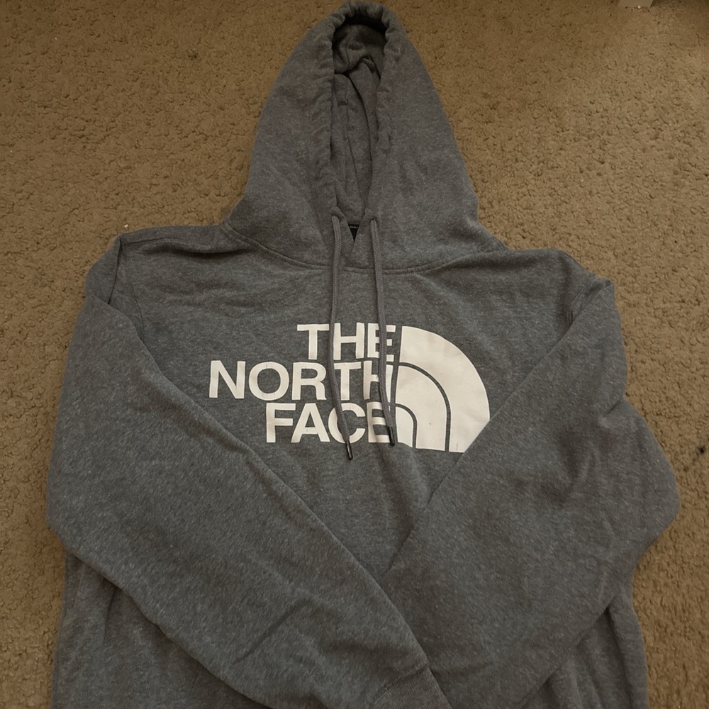 The North Face Gray Sweatshirt Athletic Style